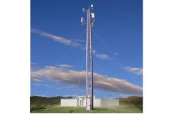 China Triangular 3 Legged Guyed Wire Tower Communication Radio supplier