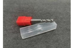 China KTS Cemented Tungsten Carbide Round End Mill Indexable Cutters Hrc45 / Hrc55 / Hrc65 supplier