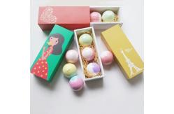 China Custom Print Luxury Cardboard Paper Custom Brown Kraft Bath Bombs Set Packaging Boxes supplier