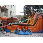 Durable Adult PVC tarpaulin Inflatable Slide Large for rent, re-sale, commercial, home-use for sale