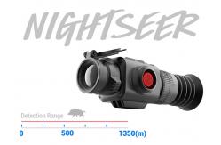 China Compact Design Thermal Imaging Sight With 1350m Detection Distance supplier