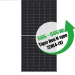 565W 570W Jinko Solar Panel 575W 580W 585W Bifacial Mono Perc Double Glass Module for sale