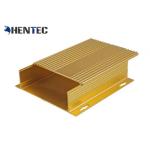 Customized Industrial Aluminium Profile Extrusion Motor Shell With Powder Painting