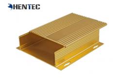 China Customized Industrial Aluminium Profile Extrusion Motor Shell With Powder Painting supplier