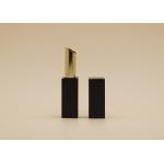 Square Shape Empty Black Lipstick Tubes High Reliability For Cosmetic Packing