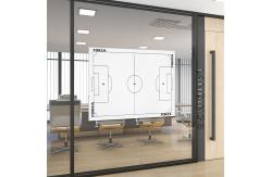 China Double Sides Dry Erase Static Whiteboard Sheet With Game Printing Pattern supplier