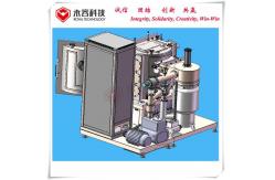 China Auto Wheel Hard Chrome Plating Machine , Car Rims DC Magnetron Sputtering Machine supplier