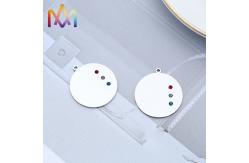 China Hypoallergenic Engravable Round Disc Pendant With Diamond supplier