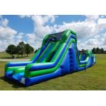 PVC Commercial Giant Inflatable Obstacle Course / Adult Inflatable Slide for sale