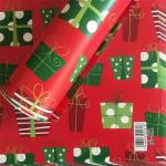 60g 500*700MM Holiday Gift Wrapping Paper Customized Color for sale