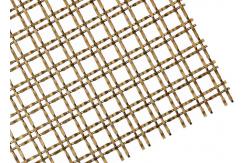 China Staircases Isolation Screen Decorative Wire Mesh 50mm Aperture Square Hole supplier