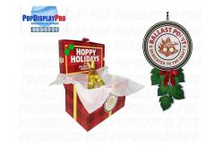 China Double Sided Print 3D Red Ribbon Merchandising Shelf supplier