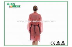 China Antibacterial 40gsm Polypropylene Nonwoven Single Use Apron supplier