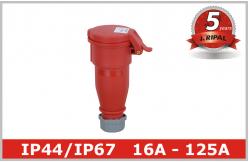 China Three Phase CEE Industrial And Multiphase Power Plugs And Sockets supplier