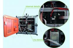 China Moving Light Weight Rental LED Displays , rental led video wall processor supplier