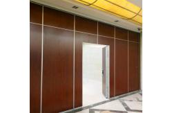 China Sound Barrier Conference Hall Sliding Folding Walls System / Movable Partition Wall supplier