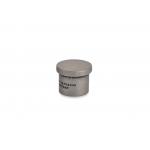 Cylinder Zamac Perfume Cap metal grey antique Color With Custom Logo And Text for sale