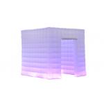 2 Doors White Inflatable Photo Booth With Led for sale