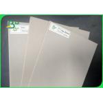 100% Recycled Pulp Good Stiffness 1.5 / 1.35 / 2.0mm Grey Chipboard For Packing for sale