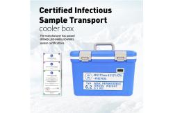 China Medical Hard Cooler Box UN2814 Lab Specimen Transport Containers supplier