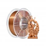 3D Prinitng Filament Silk Copper PLA Toughness Enhanced 3D Printer Filament State Coiled for sale