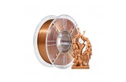China 3D Prinitng Filament Silk Copper PLA Toughness Enhanced 3D Printer Filament State Coiled supplier