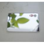 Laser Cutting 0.8mm Silver and Gold Colors Plastic 1/8 Mirror Acrylic Sheet for sale
