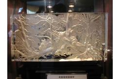 China Graphic Design 3D Clear Carved 5mm SGCC Crystal Acrylic Glass supplier