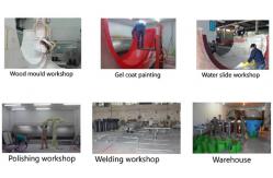 China Fiberglass Water Slide manufacturer