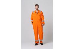 China Brass Zips Fr Flame Resistant Apparel , EN11611 Heat Resistant Overalls supplier
