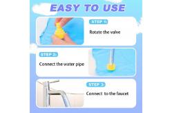 China Summer Outdoor Children'S Water Spray Toy PVC Blue Shark  69-Inch supplier