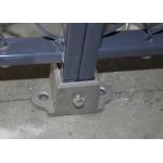 Interior Fitting Steel Wire Mesh Partition Panels Horizontal Frames High Strength