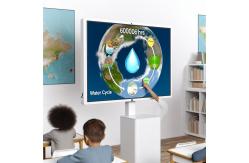 China 60000hrs Life Cycle Interactive Flat Panel for Education in White supplier