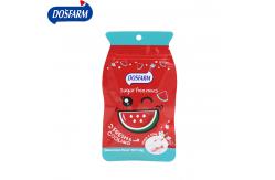 China Double Color Shape Sugar Free Vitmain C Fresh Cooling Watermelon Flavor Bag Packing After Dinner Mints supplier
