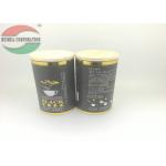 Food Garde Paper Tube Packaging With Cork Lid / Large Round Cardboard Tubes for sale