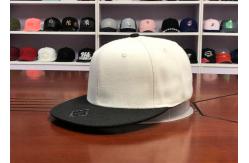 China Unisex Wool Acrylic Snapback Flat Brim Cap Adjustable Plastic Back Closure supplier