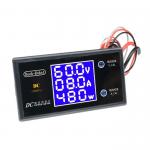 Lcd Digital Panel Meters Voltmeter Ammeter Dc 50v 5a 100v 10a Voltage Current Power Meter for sale