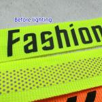 Reflective Clothing Brand Tags  Logo Printing On Woven Tape For Sport Clothes for sale