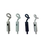 Custom Hanging Fitting Wire Rope Clip Suspension Kit Aircraft Brass Hook Cable Gripper For Display System for sale