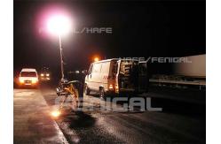 China Highway Pavement Construction Safety Glare Free Inflatable Lighting Balloon 360 Degree Illumination supplier