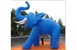 China customized giant advertising lighting inflatable elephant balloon supplier