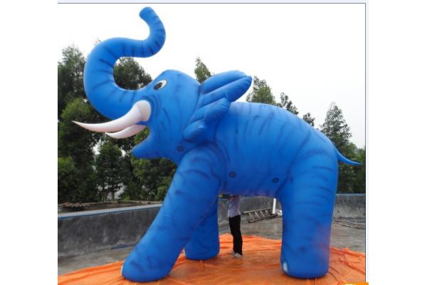 customized giant advertising lighting inflatable elephant balloon