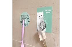 China Custom Printing Removable Hook Home Product Magnetic Sticky Hook supplier
