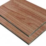 Maple Wooden Exterior PVDF Aluminum Composite Panel Cladding