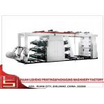PLC Control Six Colors Flexo Printing Machine Double Side Printing With Doctor Blade for sale