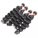 Loose Wave Narural Color Remy Hair Extension 10A Grade Human Virgin Hair Weave for sale