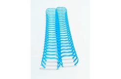 China 180 Sheets 7/8'' Twin Wire Loops Manual Spiral Binding Metal Binding Ring supplier