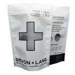 Plastic Mylar Stand Up Pouch Underpants Clothes Packaging Pouch With Window for sale
