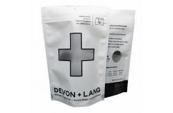 China Plastic Mylar Stand Up Pouch Underpants Clothes Packaging Pouch With Window supplier