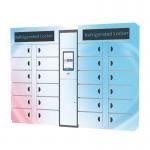 Outdoor Cake Fresh Refrigerated Locker 24 Hours Self Service Smart Cabinet for sale